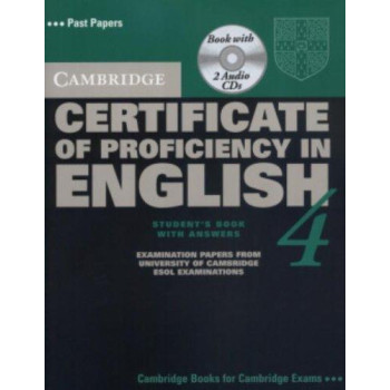 Cambridge Certificate of Proficiency in English 4 Self Study Pack (CPE Practice Tests)