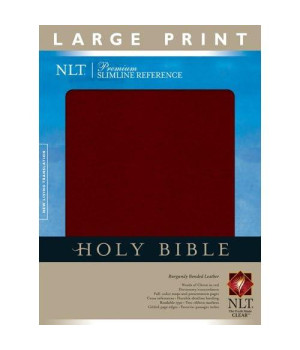Premium Slimline Reference Bible Nlt, Large Print