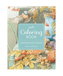 Posh Adult Coloring Book: Inspired By Nature (Posh Coloring Books)