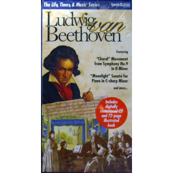Ludwig Van Beethoven (Life, Times & Music Book/Cd Ser)