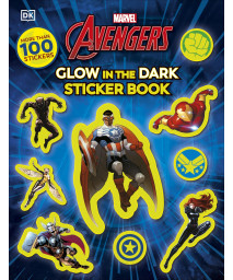 Marvel Avengers Glow In The Dark Sticker Book: With More Than 100 Stickers