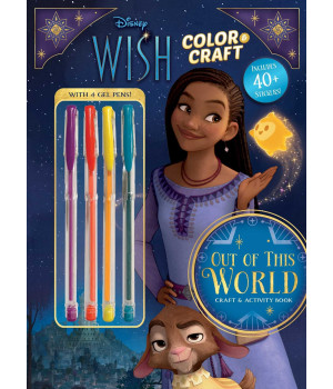 Disney Wish: Out Of This World Color And Craft (Coloring And Activity With Gel Pens)