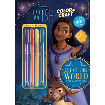 Disney Wish: Out Of This World Color And Craft (Coloring And Activity With Gel Pens)