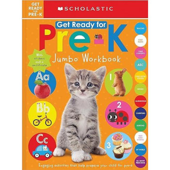 Get Ready For Pre-K Jumbo Workbook: Scholastic Early Learners (Jumbo Workbook)
