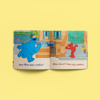 Indestructibles: Sesame Street: Cookie Monster Finds A Snack: Chew Proof  Rip Proof  Nontoxic  100% Washable (Book For Babies, Newborn Books, Safe To Chew)