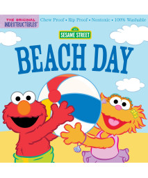 Indestructibles: Sesame Street: Beach Day: Chew Proof  Rip Proof  Nontoxic  100% Washable (Book For Babies, Newborn Books, Safe To Chew)