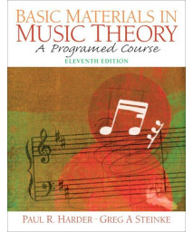 Basic Materials in Music Theory: A Programed Course (11th Edition)