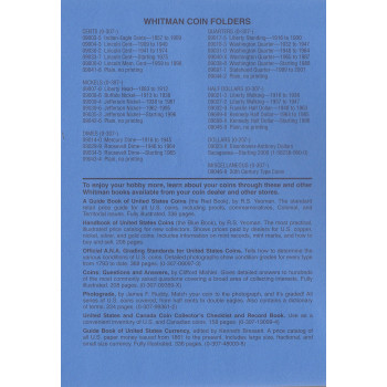 Washington Quarter Folder 1965-1987 (Official Whitman Coin Folder)