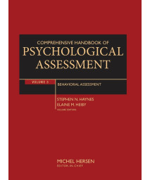 Comprehensive Handbook of Psychological Assessment, Volume 3: Behavioral Assessment