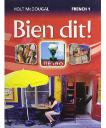 Bien Dit!: Student Edition Level 1 2013 (French Edition)