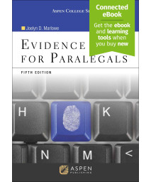 Evidence for Paralegals [Connected eBook](Aspen College)