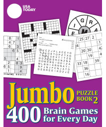 USA TODAY Jumbo Puzzle Book 2: 400 Brain Games for Every Day (USA Today Puzzles) (Volume 11)
