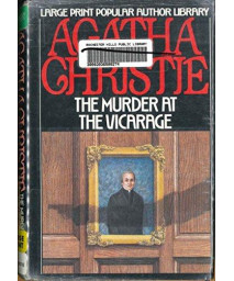 The Murder at the Vicarage (G.K. Hall Large Print Book Series)