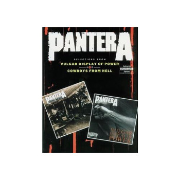 Pantera - Selections from Vulgar Display of Power and Cowboys from Hell (Authentic Guitar-Tab Editions)