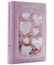ICB, Sequin Sparkle and Change Bible, Hardcover, Pink: International Children's Bible