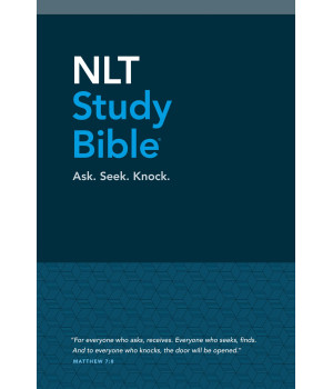 NLT Study Bible (Hardcover Cloth, Blue, Red Letter)