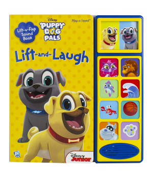 Disney Junior Puppy Dog Pals with Bingo and Rolly - Lift and Laugh Out Loud Sound Book - PI Kids (Play-A-Sound)
