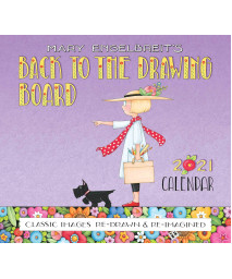 Mary Engelbreit 2021 Deluxe Wall Calendar: Back to the Drawing Board