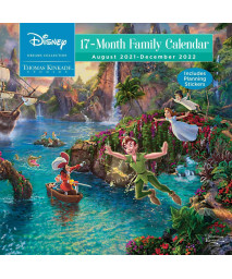 Disney Dreams Collection by Thomas Kinkade Studios: 17-Month 2021-2022 Family Wall Calendar