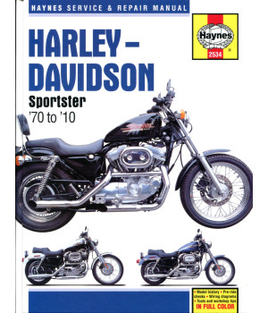 Harley Davidson Sportsters 1970 thru 2010 (Haynes Service & Repair Manual)
