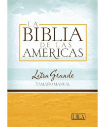 LBLA Biblia Letra Grande Tamao Manual, negro smil piel con ndice (Spanish Edition)