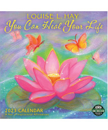 You Can Heal Your Life 2023 Wall Calendar: Inspirational Affirmations by Louise Hay | 12 x 24 Open | Amber Lotus Publishing