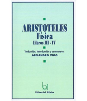 Aristoteles: Fisica Libros Iii-IV (Spanish Edition)