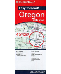 Easy To Read: Oregon State Map