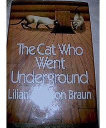 Cat Who Went Underground (G K Hall Large Print Book Series)
