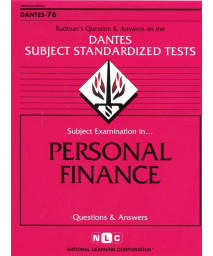 DSST Personal Finance (Passbooks) (DANTES SUBJECT STANDARDIZED TESTS (DANTES))