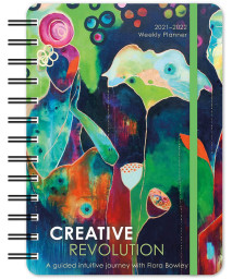 Creative Revolution 2022 Weekly Planner: On-the-Go 17-Month Calendar with Pocket (Aug 2021 - Dec 2022, 5 x 7 closed)