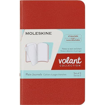 Moleskine Volant Address Book, Soft Cover, Pocket (3.5 x 5.5) Magenta, 80 Pages (QP714D)