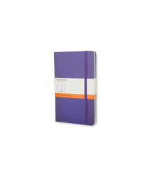 Moleskine Classic Notebook, Hard Cover, Large (5 x 8.25) Ruled/Lined, Brilliant Violet, 240 Pages