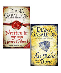 Outlander Series 2 Books Set By Diana Gabaldon (An Echo in the Bone, Written in My Own Heart's Blood)